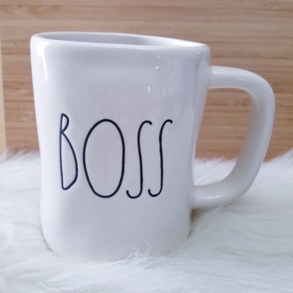 NWT Rae Dunn BOSS Coffee Mug